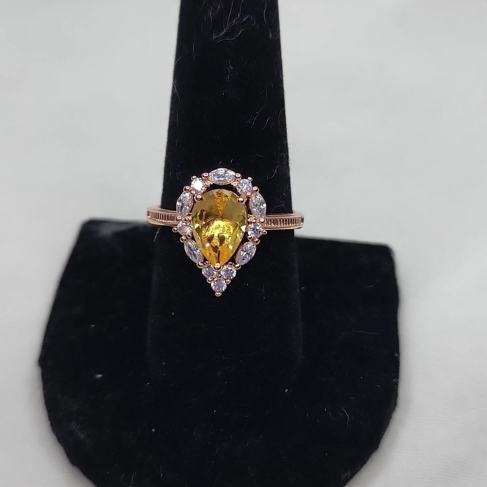 CITRINE RING - Picture 2 of 10